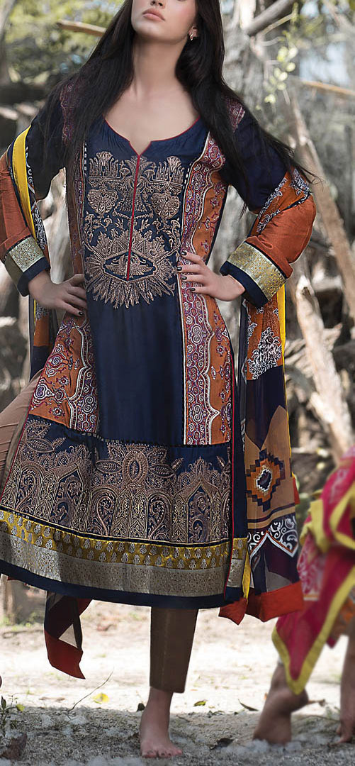 Pakistani Winter Fall Dresses for South Asian Girls – PakRobe